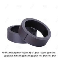 1 meter magnetic strip flexible craft fridge magnets tape width 1012 7152025 4304050mm thick 11 52mm