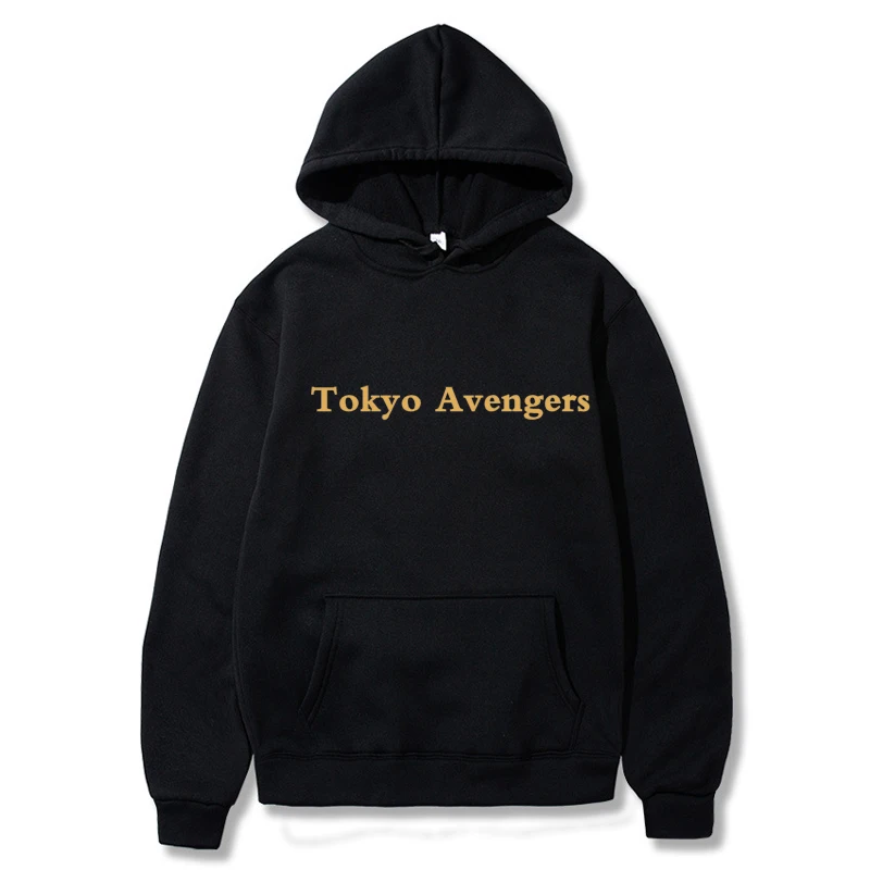 

New Anime Hoodies Alphabet Tokyo Avengers Fashion Hoodie Men Harajuku Hoodies Men Anime Hoodie Graphic Hoodies Oversized Hoodie