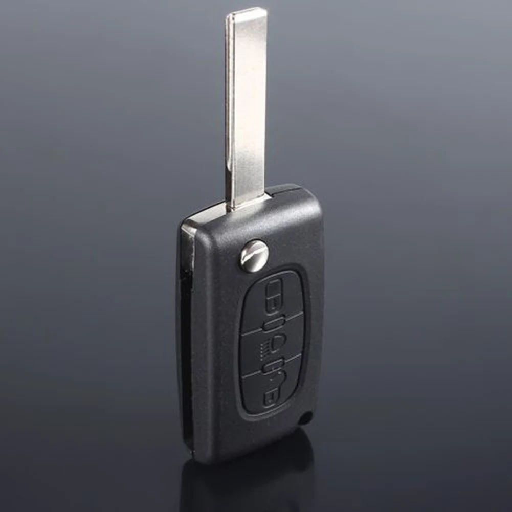 3 кнопки Новый Прочный Раскладной Автомобильный Брелок чехол для Citroen C2 C3 C4 C5 C6 C8 |