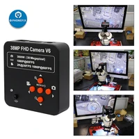 38mp 14mp 16mp hdmi camera digital video usb c mount microscope camera adapter for industry phone cpu pcb soldering repair