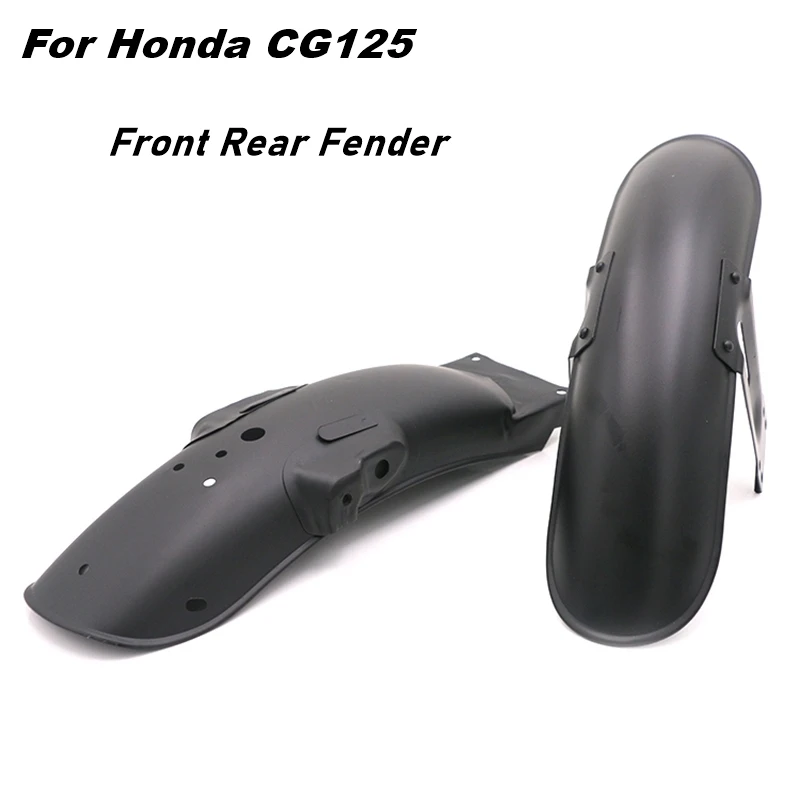 

Переднее и заднее освещение мотоцикла, брызговик, грязезащитная крышка, песок для Honda CG125 Black
