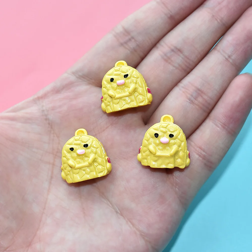 

Кавайная мини школьная сумка 20 шт./лот, кабошон из смолы с плоской спинкой, игрушечный домик для кукольного домика, украшение для творчества,...