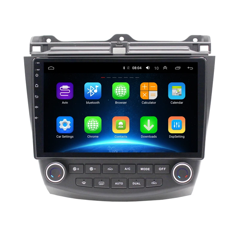Автомагнитола 2 din + 32 ГБ Android 10 4G мультимедийный плеер для Honda Accord 7 2003-2007