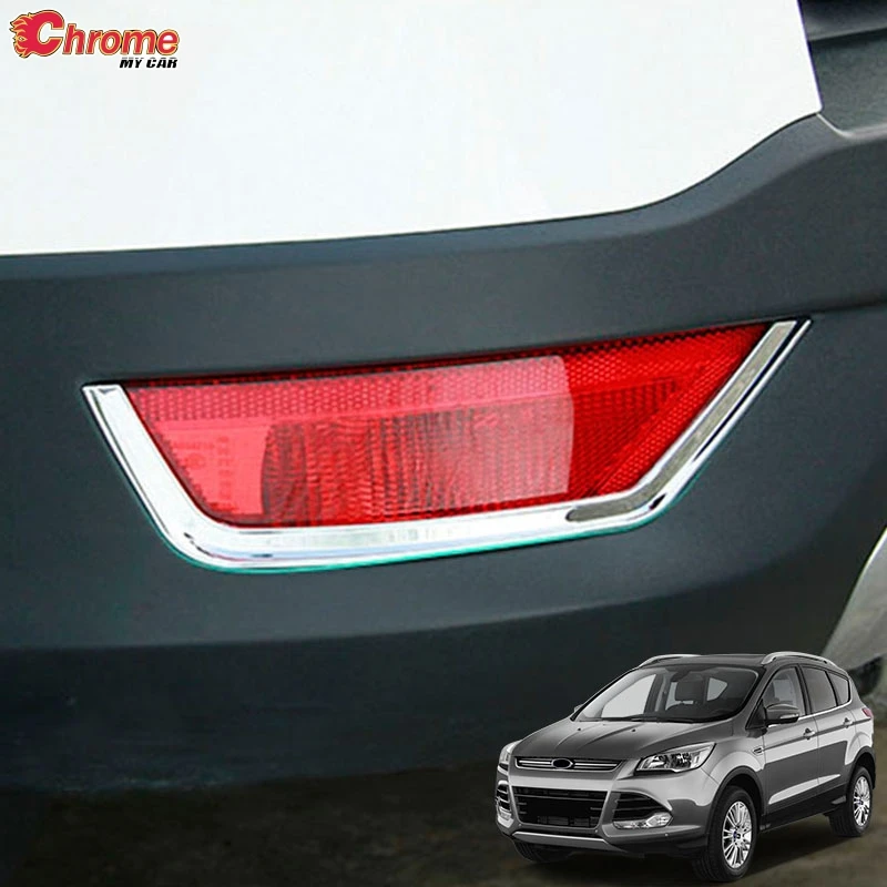 Для Ford Escape Kuga 2 Mk2 2013 2014 2015 2016 2017 2018 2019 хром задний противотуманный светильник