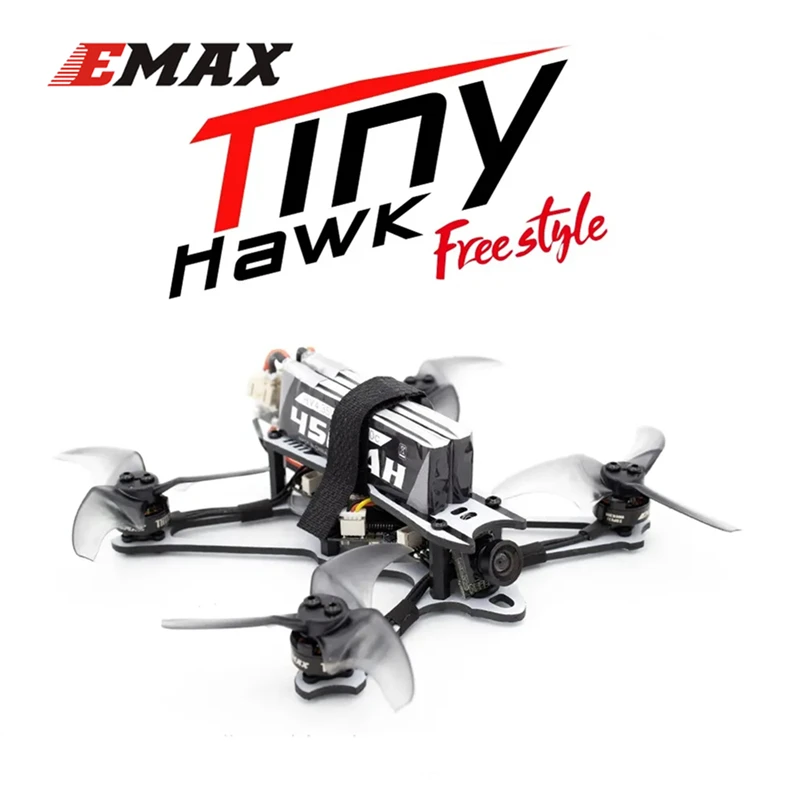EMAX Tinyhawk Фристайл 115 мм 2 5 дюймов FPV гоночный RC Дрон BNF w/ TH1103 7000KV двигатель 600TVL CMOS