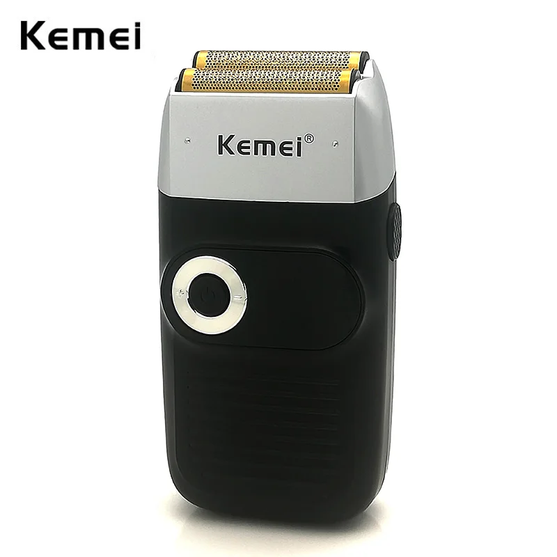 Kemei 2 в 1 перезаряжаемая электробритва из фольги портативная беспроводная Мужская