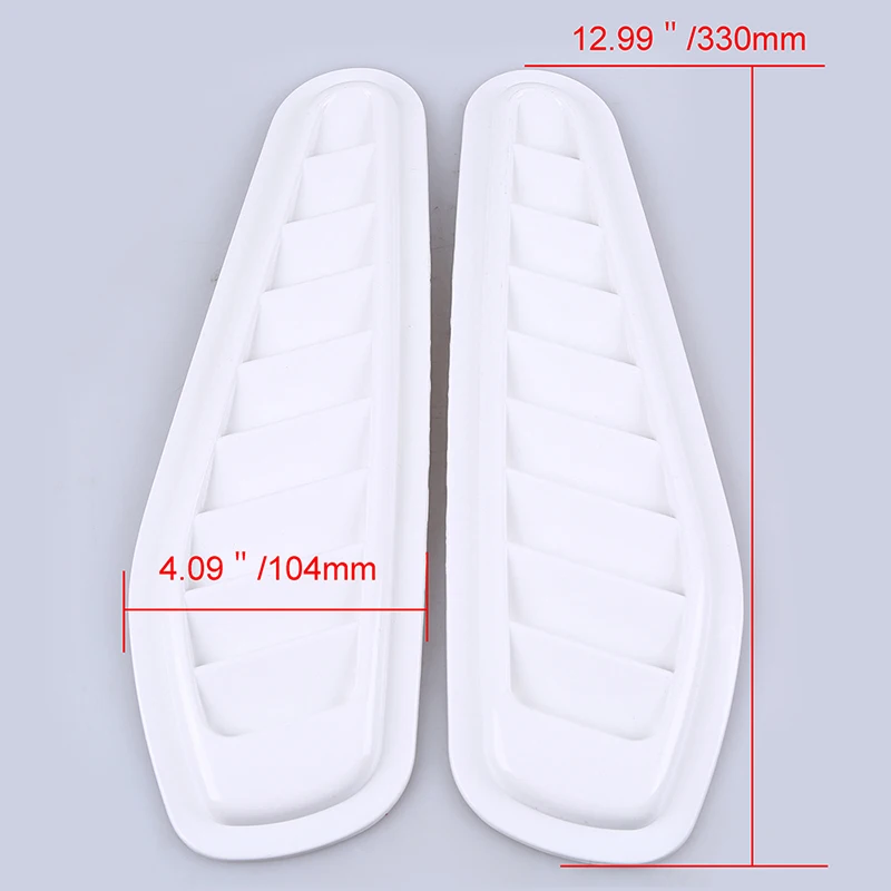 Автомобильная боковая имитация углеродного волокна POSSBAY Крышка вентиляционного