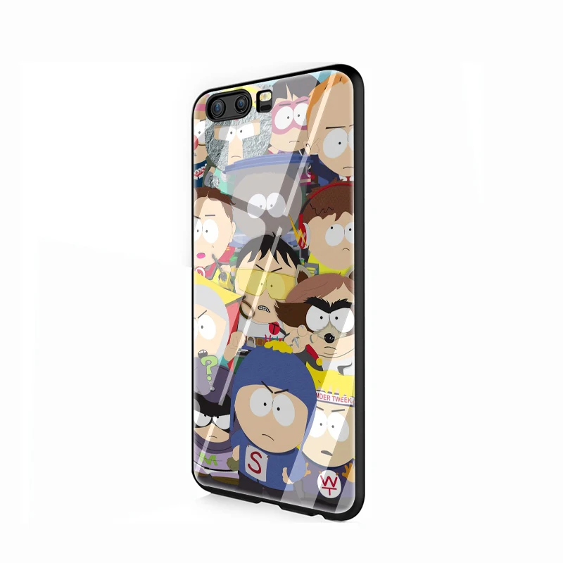 G11 EWAU аниме Southpark чехол из закаленного стекла для телефона для huawei P10 P20 P30 Lite Pro P Smart - Цвет: G11