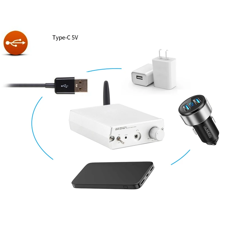 Lusya ES9038 декодер Csr8675 Bluetooth 5 0 APTX HD LDAC для Hifi усилителя аудио T0059|Цифро-аналоговые