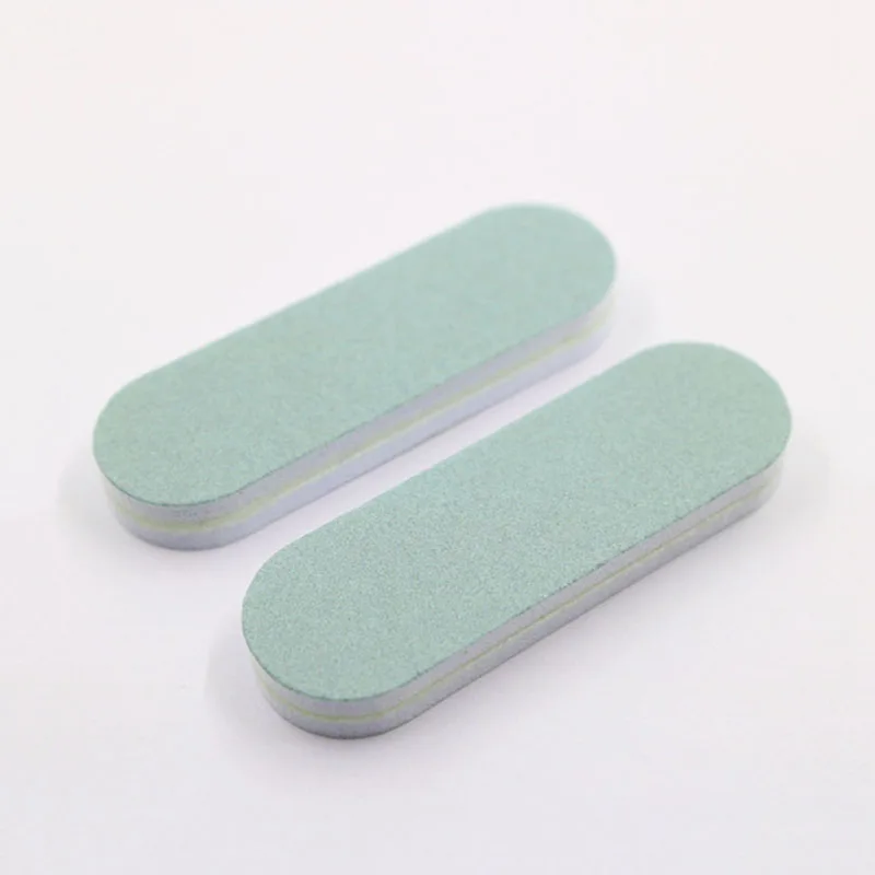 10 шт мини двухсторонний пилка для ногтей одноразовая полировка ультра тонкий