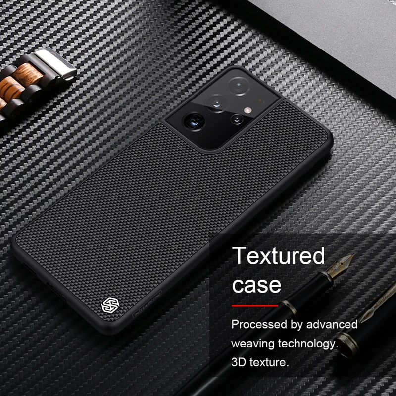 

For Samsung Galaxy S21 Ultra Case NILLKIN Luxury Textured Hard PC Frosted Matte Phone Cover for Galaxy S21 Plus Ultra