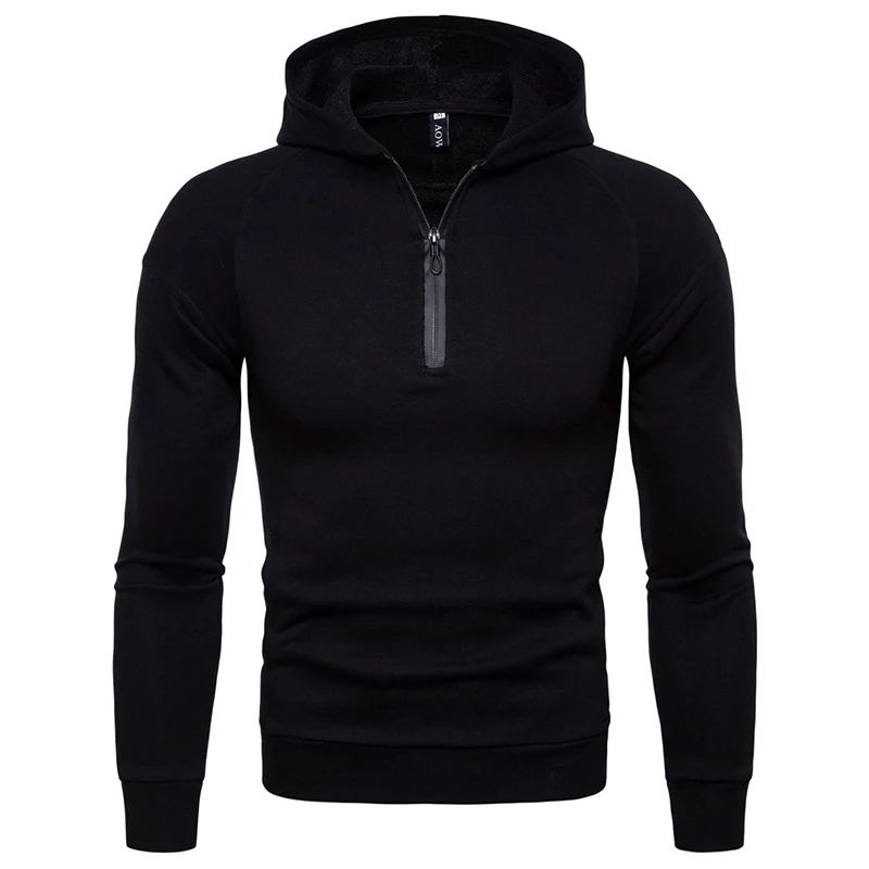 2021 однотонные мужские толстовки с капюшоном на молнии весну и осень кардиган