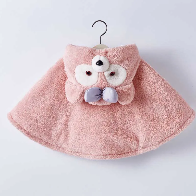 Осенне-зимняя детская накидка HS Детская короткая плюшевая плотная ветрозащитная