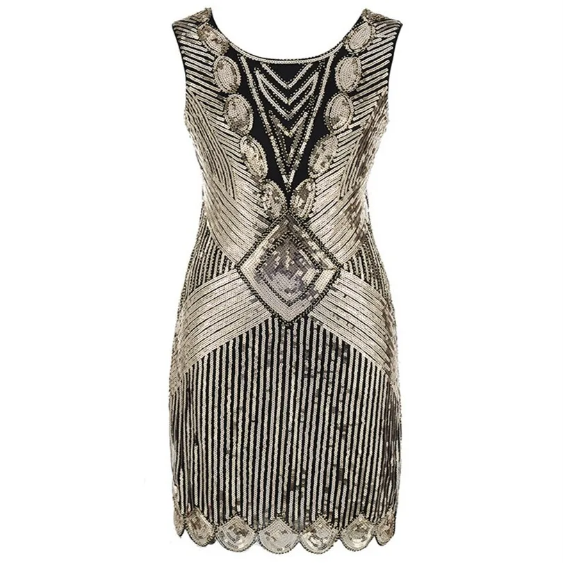 Женское винтажное платье с О-образным вырезом и бабочками модель 1920 года |