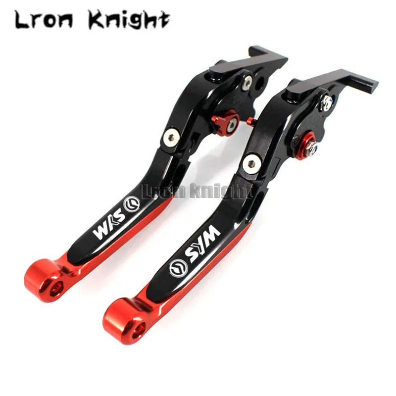 

Для SYM T2 T3 SB300 WOLF250 T2/T3 SB 300 WOLF 250 мотоциклетный регулируемый складной выдвижной рычаг тормозной муфты с ЧПУ с логотипом