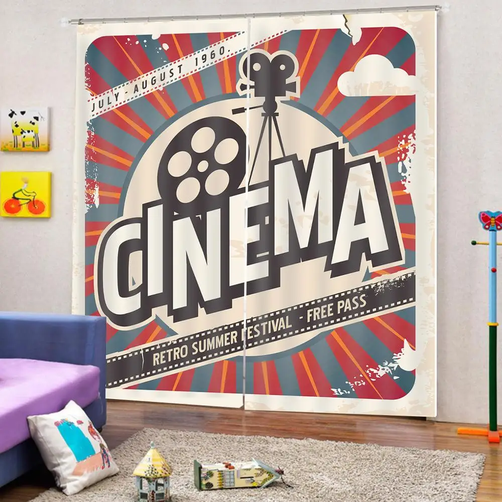 Занавески для кинотеатра старые модные развлекательные предметы связанные с