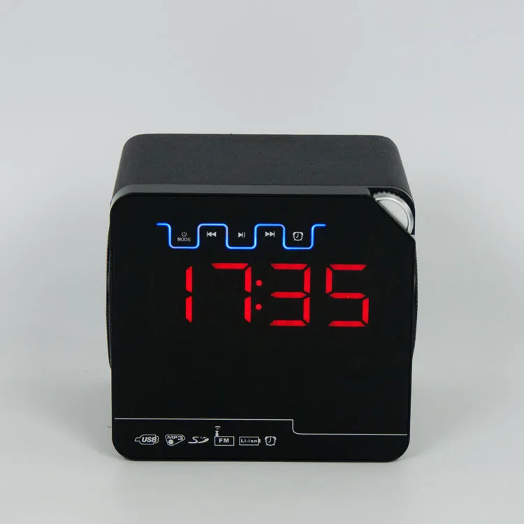 Пульт дистанционного управления телефоном Управление Деревянный Будильник