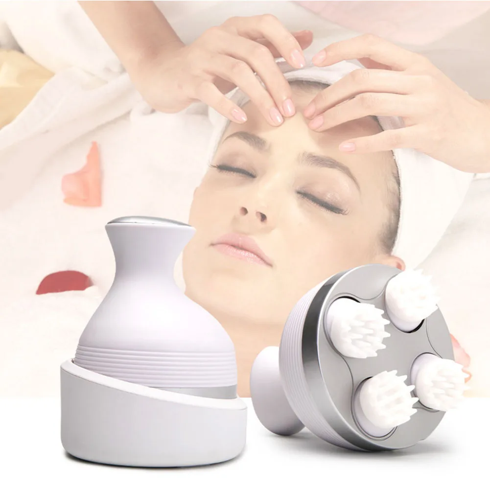 

Electric Head Scalp Massager Waterproof Wireless Vibrating Washing Hair Machine Magnetic Therapy Pain Relief Tool