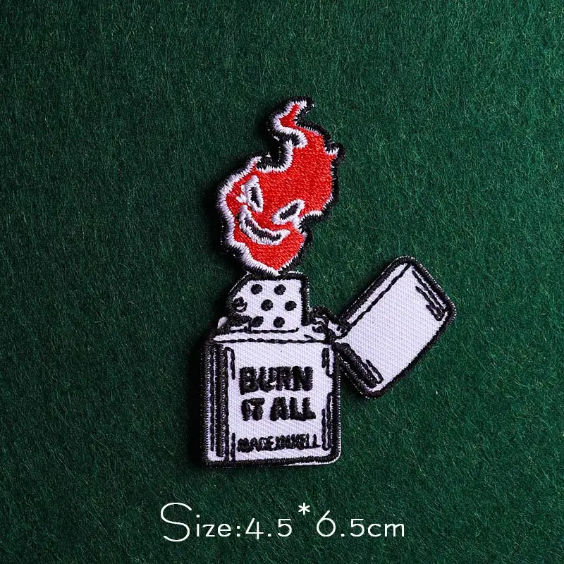 Нашивка из японского аниме Человек без лица вышитая нашивка для одежды атака на