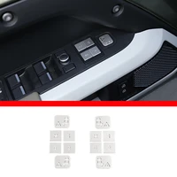 for 2020 2022 land rover defender 110 stainless steel seat memory button stickers car interior accessories