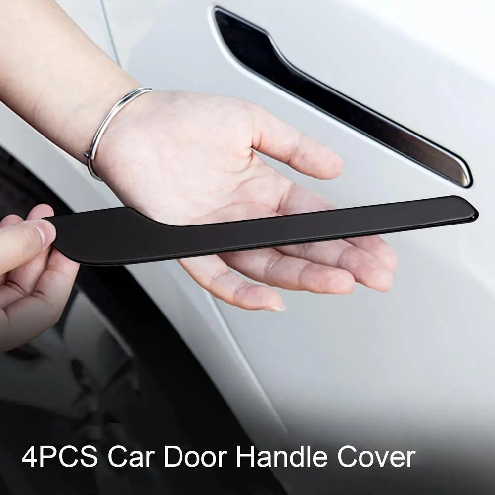 

4 шт., Защитная Наклейка на дверную ручку автомобиля Tesla Model 3 / Y
