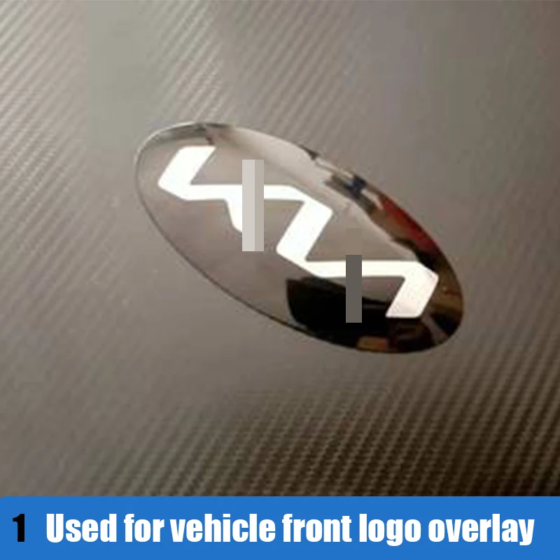 

for Kia Sorento MQ4 2021 car logo cover modification stainless steel new car logo decoration