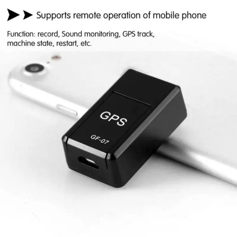 Мини GPS трекер GF 07 Портативный Магнитный локатор анти потерянный Запись