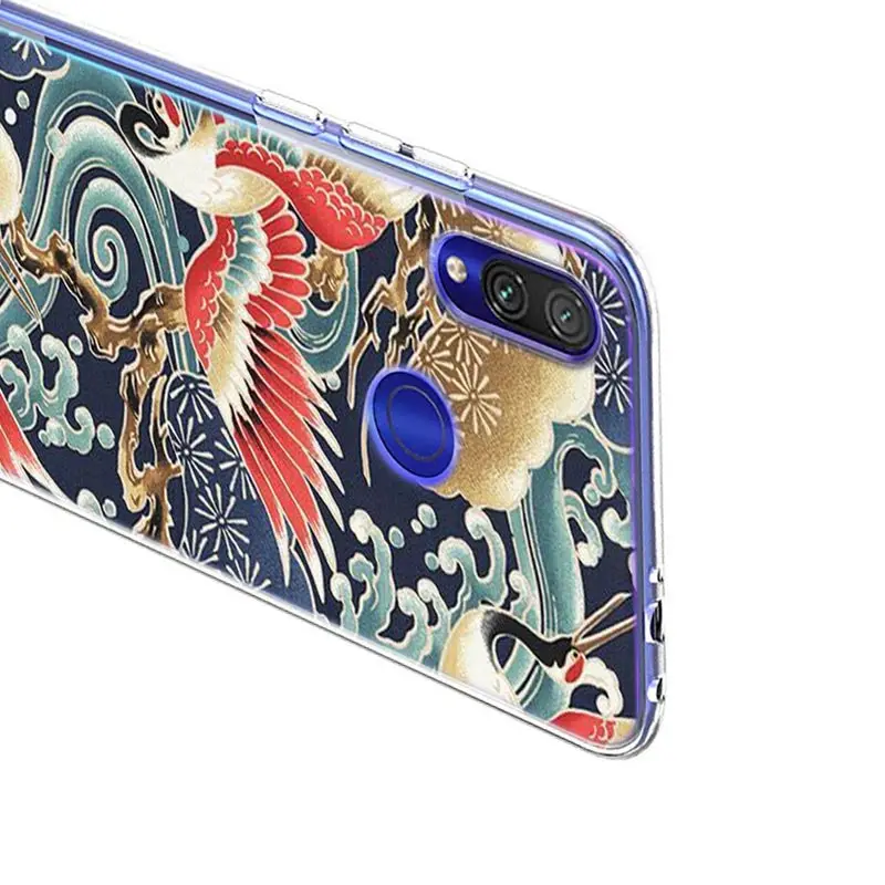 

Japanese Style Anime For Xiaomi Redmi 10X 9I 9C 9A 9 GO K30 Ultra K20 8A 8 7A 7 S2 6 Pro 5G Bright Soft Phone Case