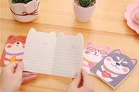 lovely dog notebook small size cartoon memo notes for students cartoon notebook 4pcslot