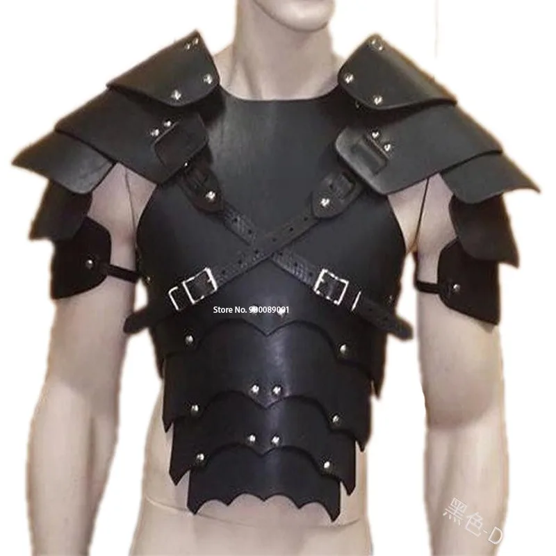 Мужской костюм в стиле стимпанк средневековая броня самурайский рыцарь-воин