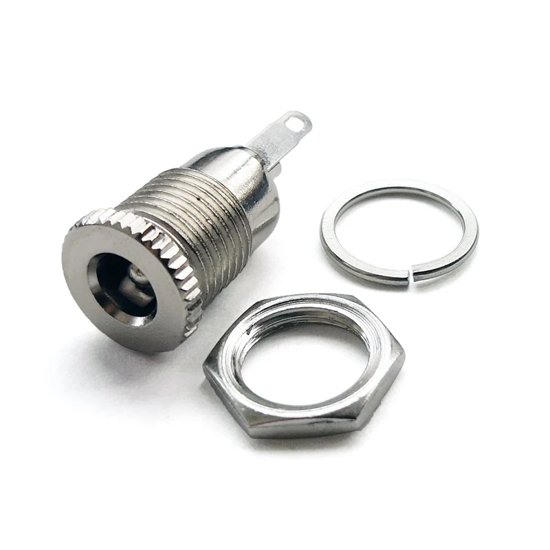 

Metal DC-099 5.5x2.1MM 5.5x2.5MM 3 Power Outlet Connectors Panel DC Jack Socket Female Plug Adapter Terminal Blocks