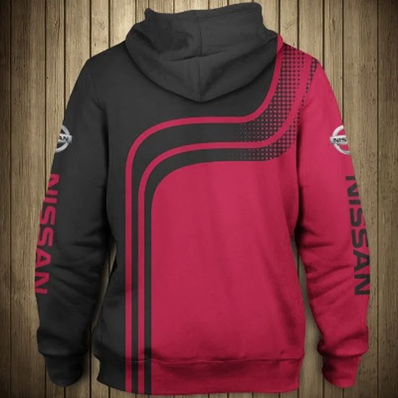 

2021 New Spring Autumn Men's hoodies Nissan car Logo Printed Fashion high quality Men's clothes pullovers casual Sportswear
