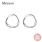 Женские серьги-гвоздики из серебра 925 пробы