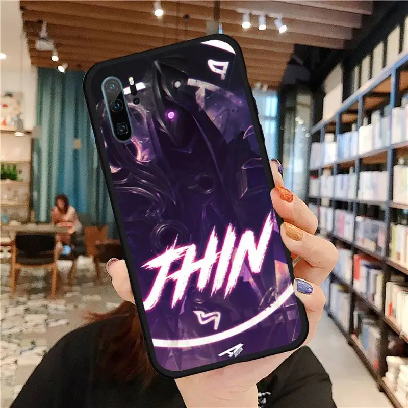 

Lol The Virtuoso Khada Jhin Phone Case For Huawei honor Mate P 9 10 20 30 40 Pro 10i 7 8 a x Lite nova 5t Soft Silicone Shell