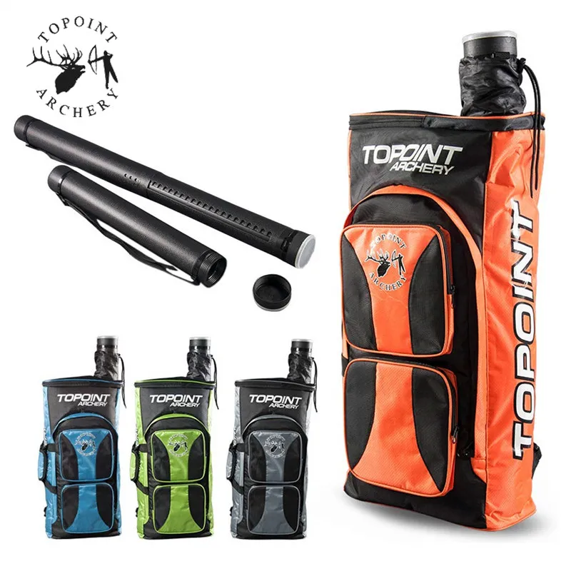 Archery Recurve Bow Bag Takedown Case Carrier Cover Storage Backpack With Arrow Quiver Hunting Shooting Accessories | Спорт и