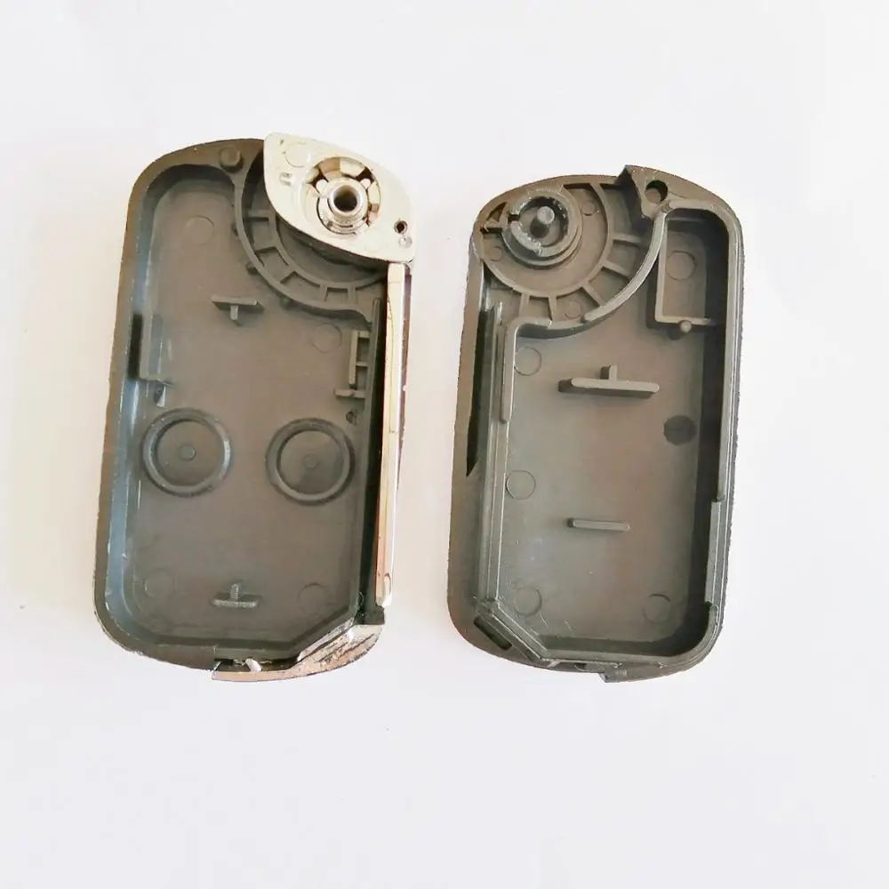 Откидной складной чехол для ключа с 2 кнопками Land Rover Freelander MK1 TD4 TD5 брелка|key shell