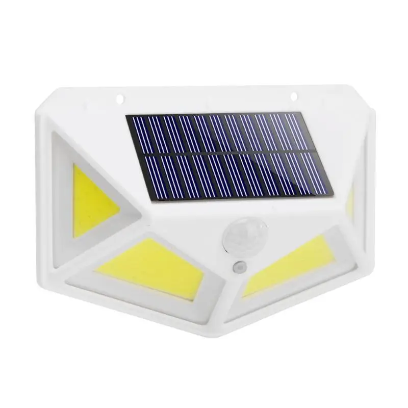 Открытый COB 68LED Солнечная энергия мощность стены крыльцо огни движения сенсор
