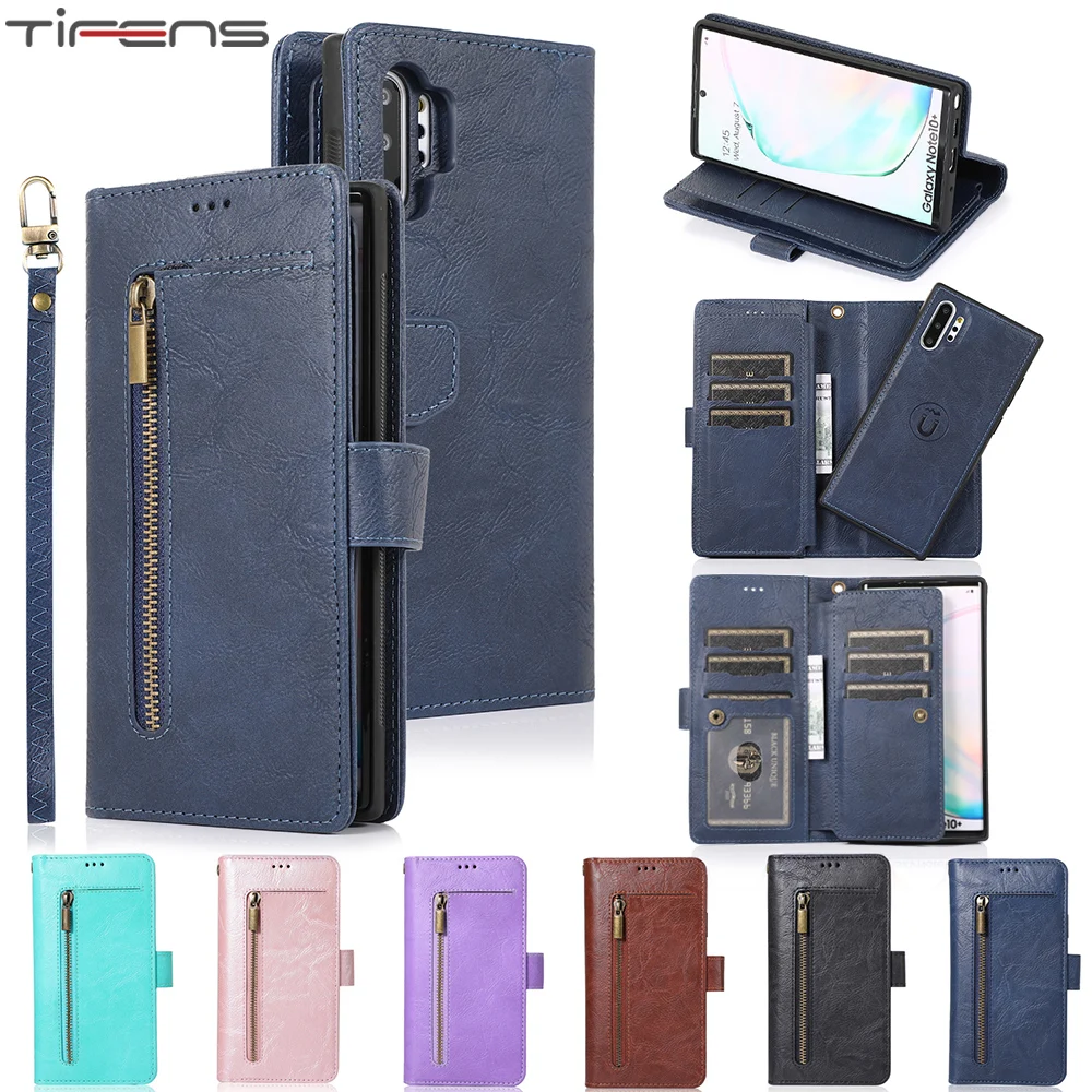 Кожаный чехол бумажник A52 A72 A12 для Samsung Galaxy S21 S8 S9 S10 S20 Note 10 20 Ultra S7edge A51 A71 A40 A50 S A70 A7