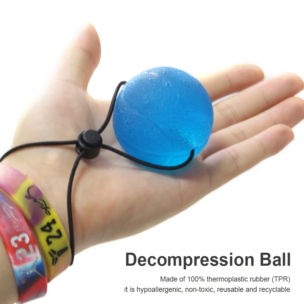 

Decompression Ball Reusable Hand Grip Ball Hand Finger Strength Exercise Stress Relief Decompression Ball Fitness Equipment Ball