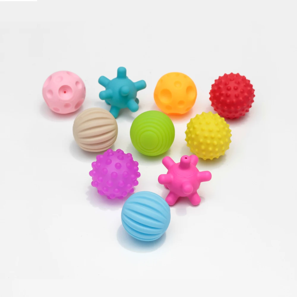 

Textured Hands Touch Ball Baby Sensory Toys Soft Massage Sensory Balls Baby Tactile Development Baby Toys 0 12 Months