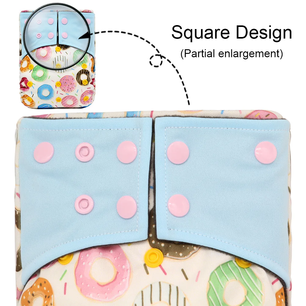 

3pcs Baby Washable Cloth Diapers Reusable Real Cloth Pocket Nappy Diaper Cover Wrap Potty To Nappy Suits One Inserts Birth Size