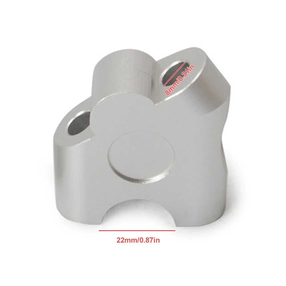 Универсальный алюминиевый зажим для руля 22 мм | Автомобили и мотоциклы