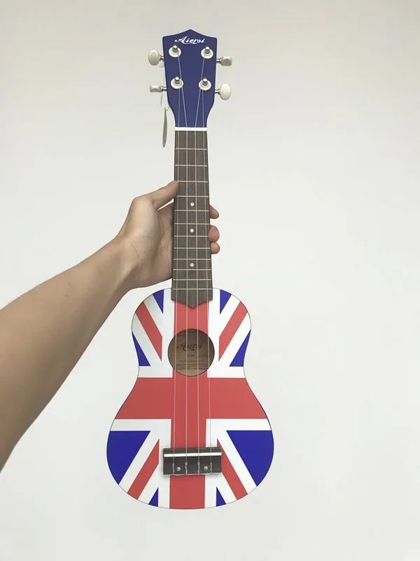 21 дюймов полный набор студенческий цвет ukelele заводская цена красное дерево сопрано Гавайские гитары укулеле - Цвет: UK