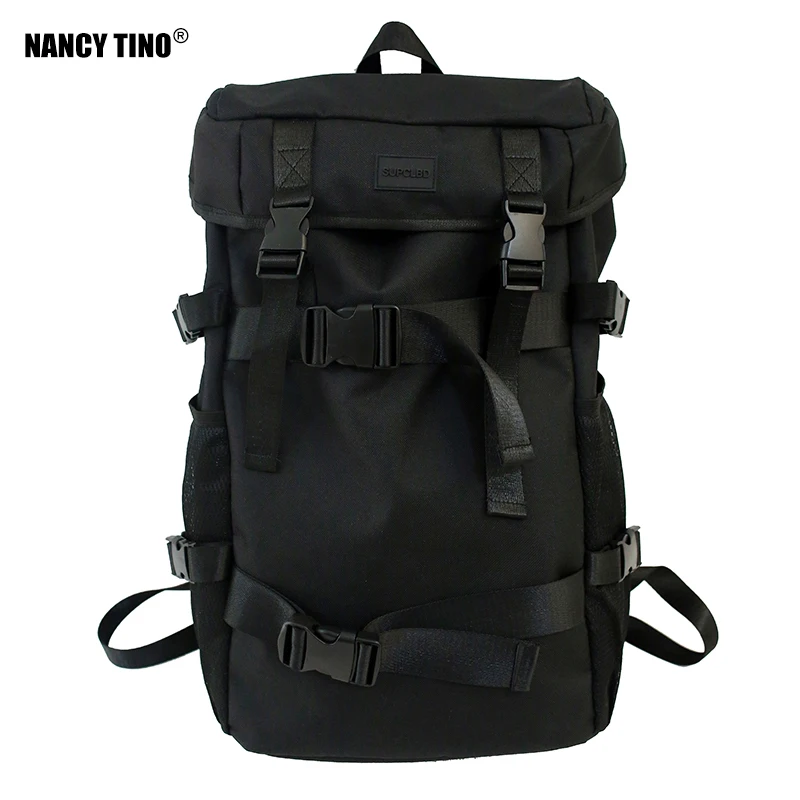 

NANCY TINO Backpack Large Capacity School Backpack Oxford Shoulder Bag Laptop Teen School Bag Mochilas Unisex Backpack
