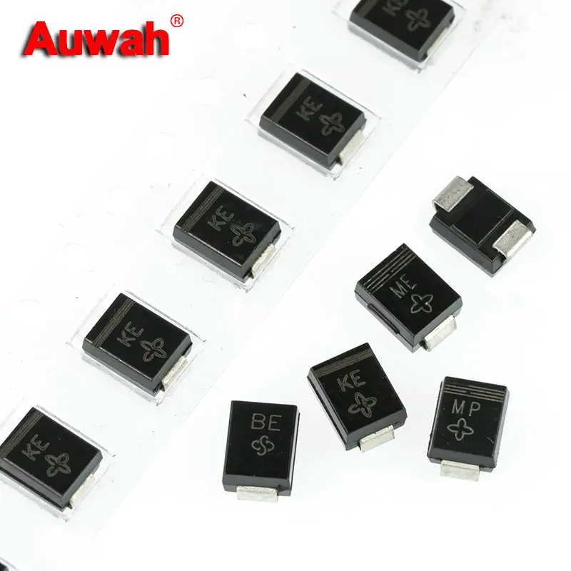 20pcs 600W SMD TVS diode SMBJ8.5CA SMBJ9.0CA SMBJ10CA SMBJ11CA SMBJ12CA SMBJ13CA SMBJ14CA SMBJ15CA V SMB DO-214AA Bidirectional - купить по