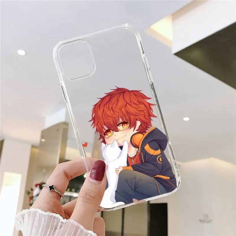 

707 Mystic Messenger Anime Phone Case Transparent soft For iphone 5 5s 5c se 6 6s 7 8 11 12 plus mini x xs xr pro max
