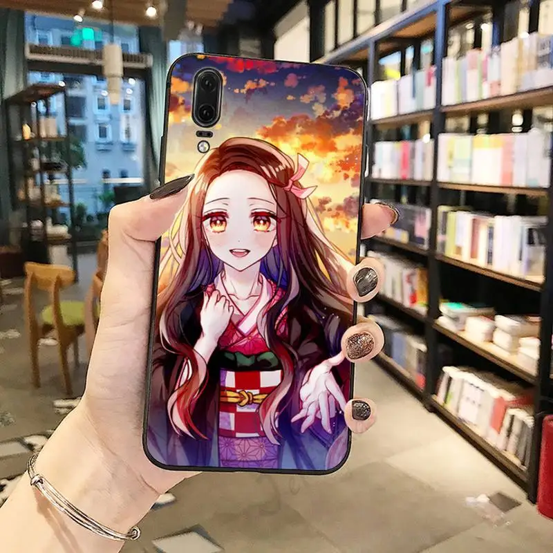 

Anime Demon Slayer Kimetsu no Yaiba Phone Case For Huawei honor Mate P 10 20 30 40 Pro 10i 9 10 20 8 x Lite