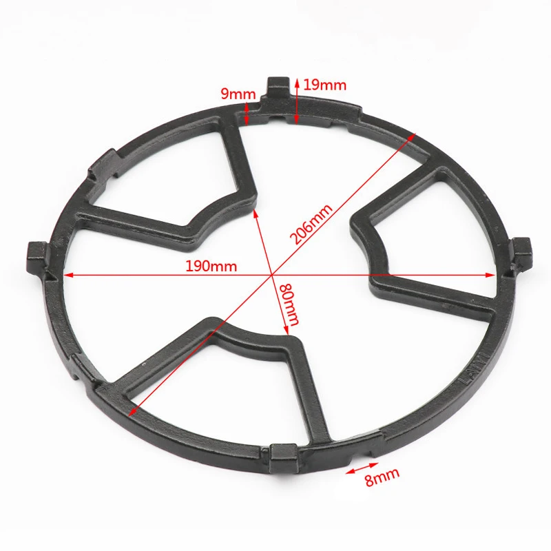 Подставка для блюд стойка держатель подставка Wok кольцо железо конфорки газовой