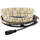 DC12V 120 светодиодный sm 5630 SMD светодиодный светильник 5 м 600 светодиодный 5730 1 м 2 м 3 м 4 м гибкий ленточный светильник не водонепроницаемый белыйтеплый белый