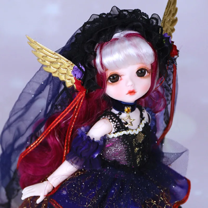 

DBS DREAM FAIRY Doll 1/6 BJD Name by Little Angel mechanical joint Body With makeup,Including scalp,eyes,clothes girls SD,